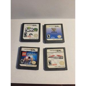 4Game Nintendo DS LEGOHarry Potter- Sims 2-Monster jam urban assault-Mario cart